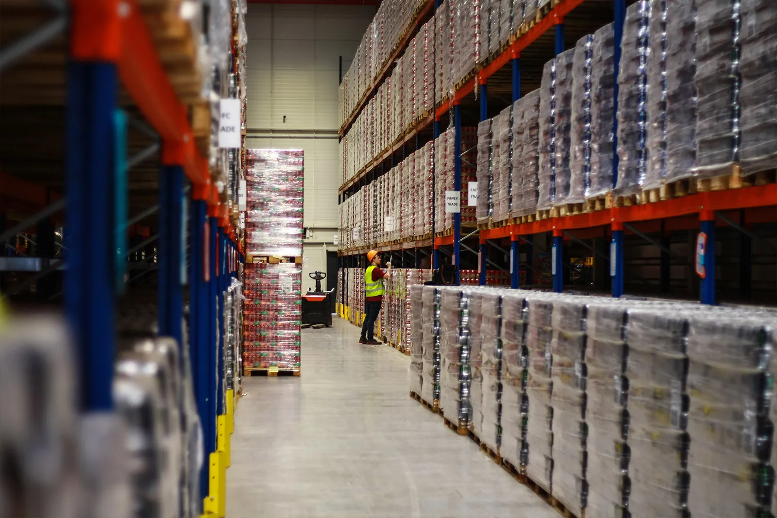 Good Goods beverage warehouse with temperature-controlled storage and logistics facilities